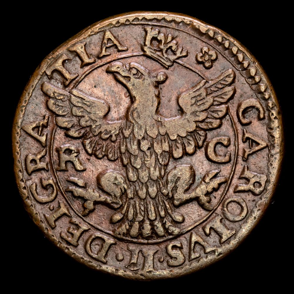 Italia – Carlos II. 1 Gano (5,25 g.). Sicilia. 1698. MIR-497/4. XF. Excelente condición.