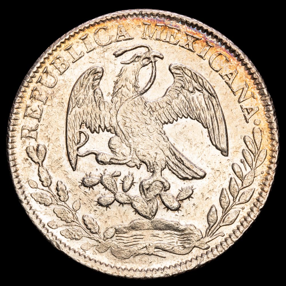 República de México. 8 Reales. Zacatecas. 1846. KN-377.