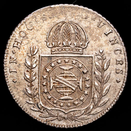 Brasil – D. Pedro I. 640 Reis. (g.). Río de Janeiro. 1824. KM-367. UNC-.