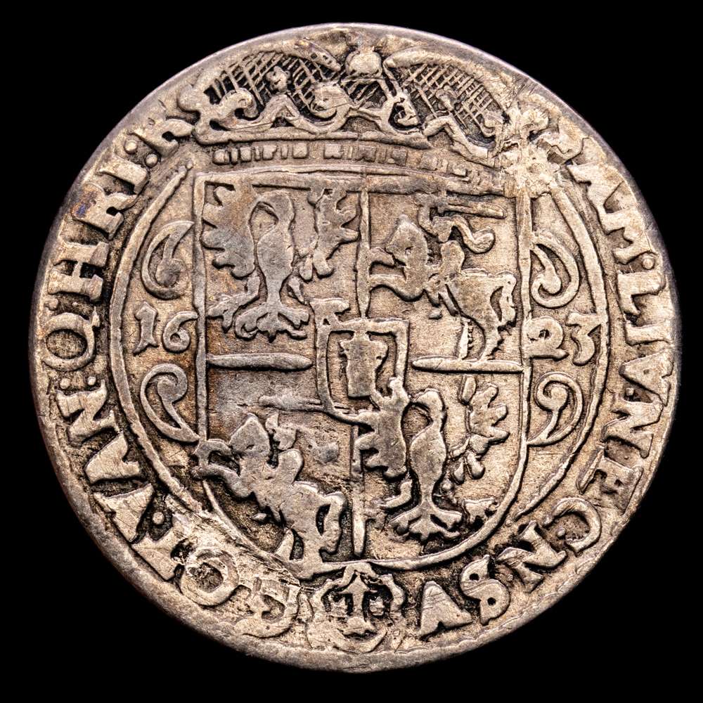Polonia – Segismundo III. 18 Grosey-1/4 Thaler. ( g.). 6,19. 1623. KM-37. VF.