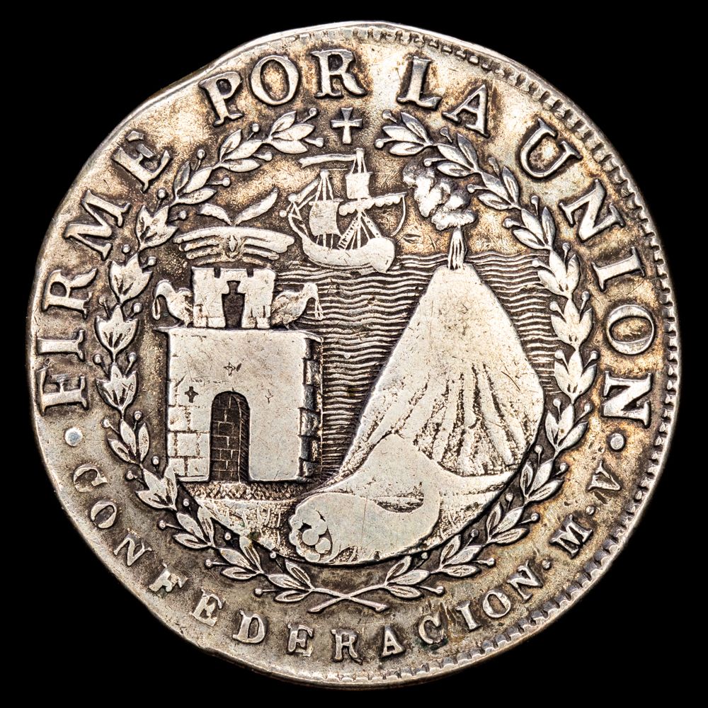 República del Perú. 4 Reales. (13,82g.). Arequipa. 1838. KM-172. MBC+.