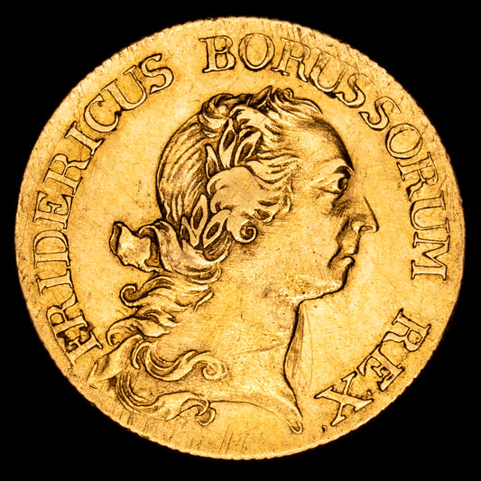 Alemania – Federico II. Friedrich d’or. (6,65 g.). 1774. KLUGE-H1.12. VF+. Rara