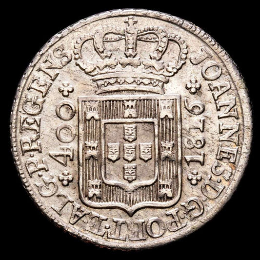 Portugal – Joao. 400 Reis. (14,22g.). 1816. GO-24.8. EBC-.