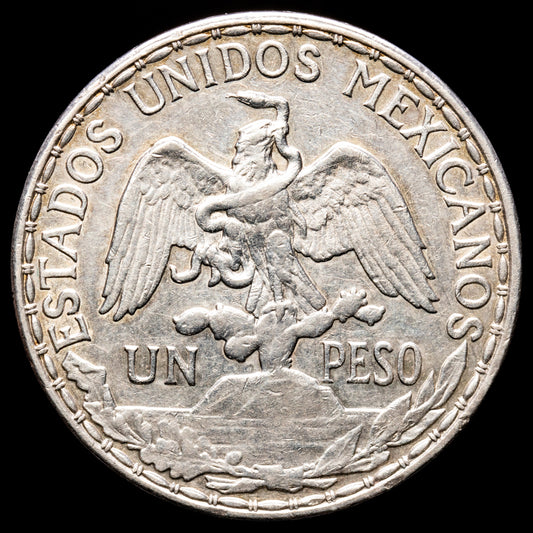 México. 1 Peso. (27,05 g.). México. 1910. KM-453. EBC-. Escasa.