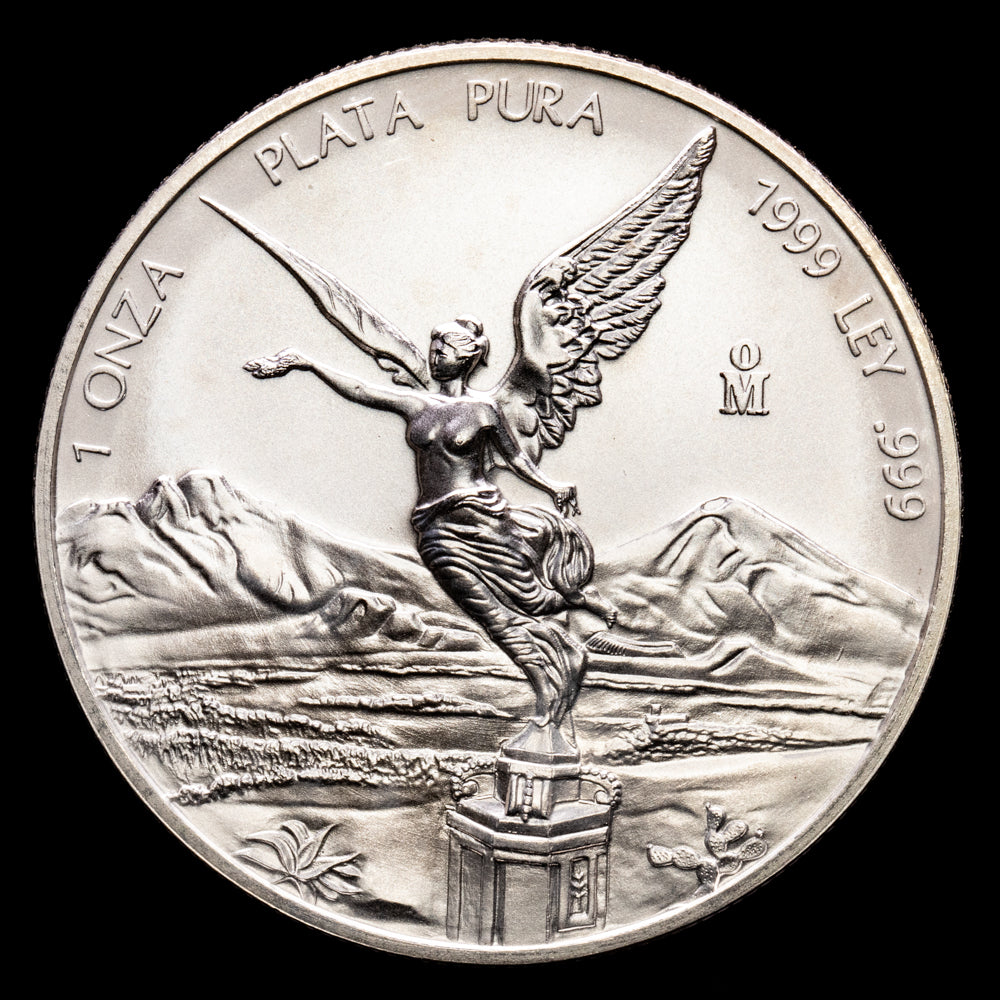 México. 1 Onza. (31,1 g.). México. 1999. MX-665. B.U.. Mintage – 95000
