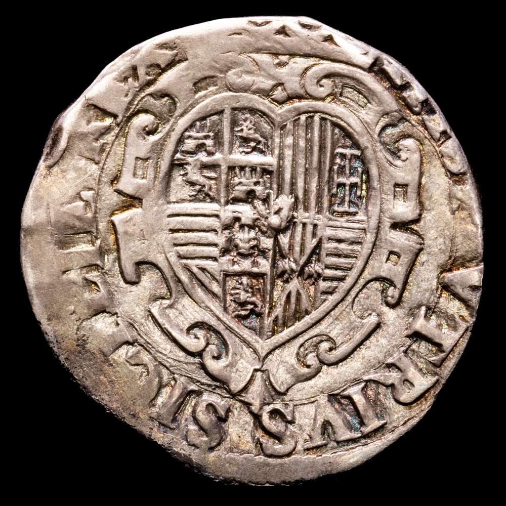 1622. Felipe IV. Nápoles. MC/C. 1 tari. (Vti. 319) (MIR. 245/3). 5,88 g. MBC+.