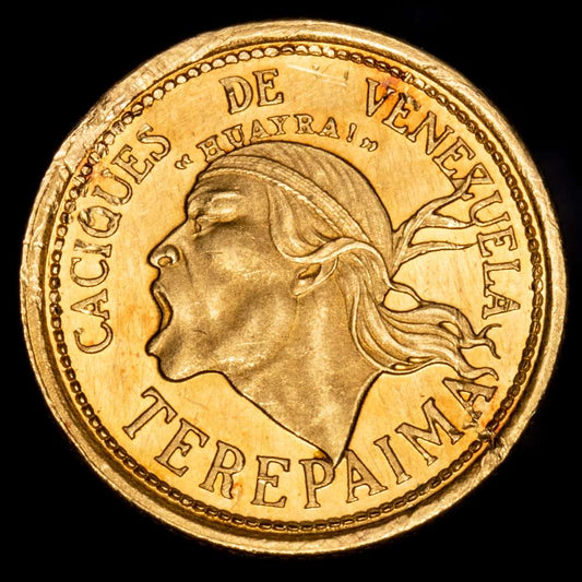 Venezuela. Cacique. (1,46 g.). UNC.