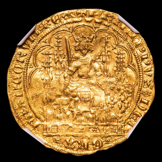 Francia – Philippe VI. Ecu’Or. (4.49 g.). (1328-1350). FR-270. NGC AU58.