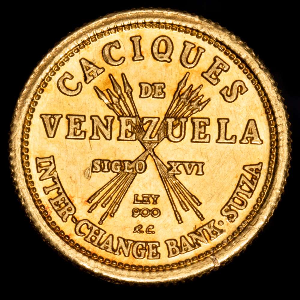 Venezuela. Cacique. (1,46 g.). UNC.