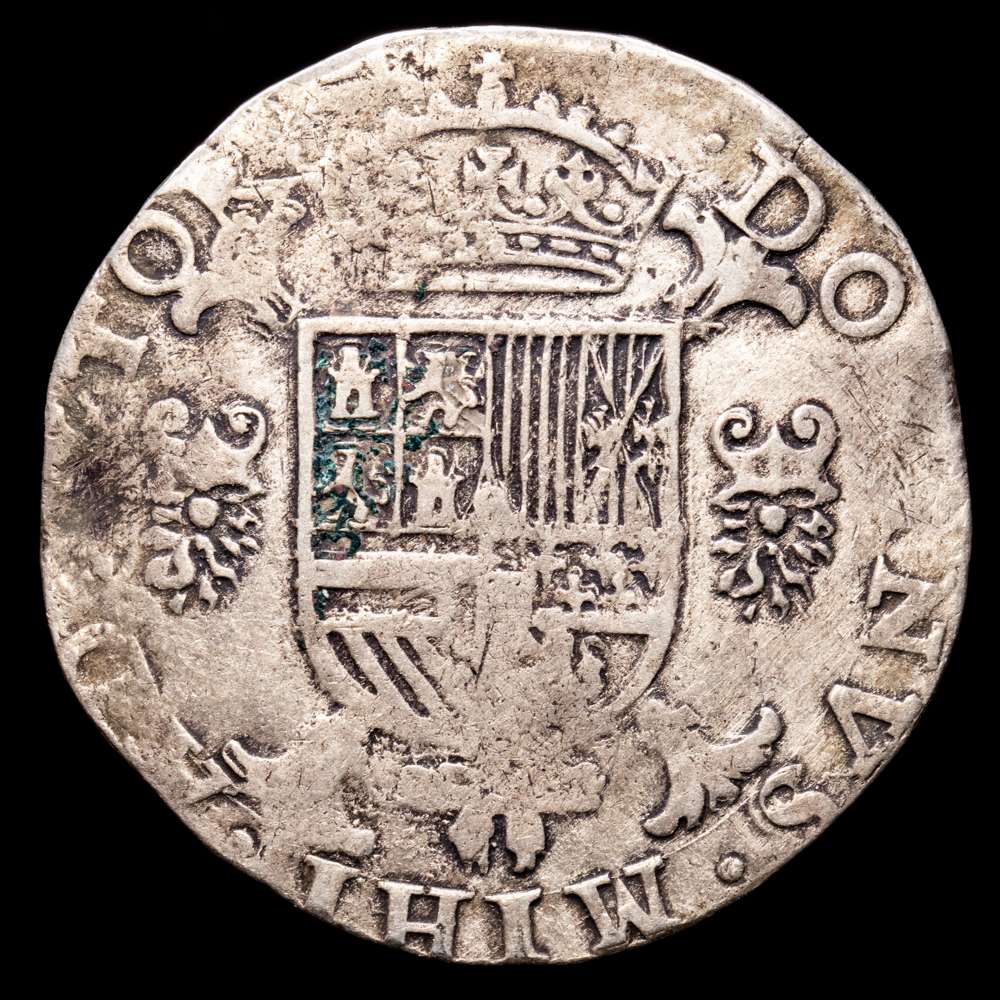 Paises Bajos – Felipe II. 1/2 Escudo. (16,98 g.). Amberes. 1563. G.H. 211. MBC.