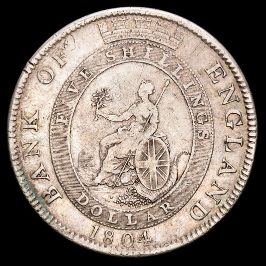 Inglaterra – Georgeus III. Dollar. (26,27g.). G.B. 1804. KM-TN1. MBC+.